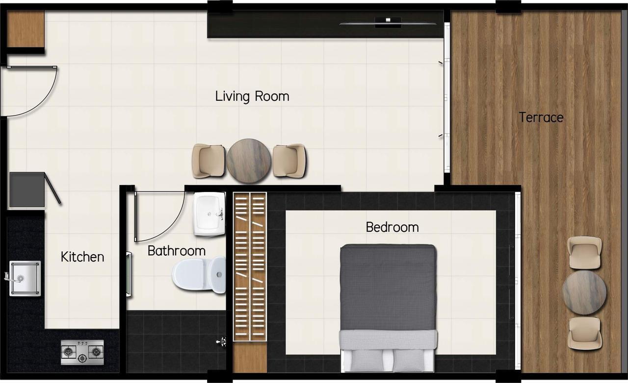 West Key Kamala Apartment Eksteriør billede